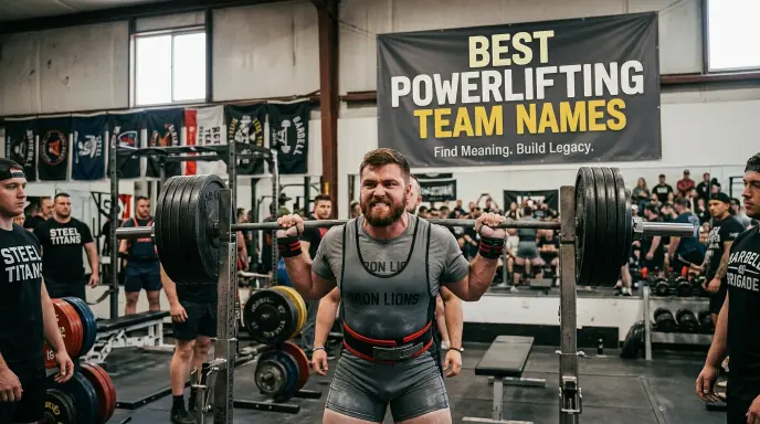 best powerlifting team names