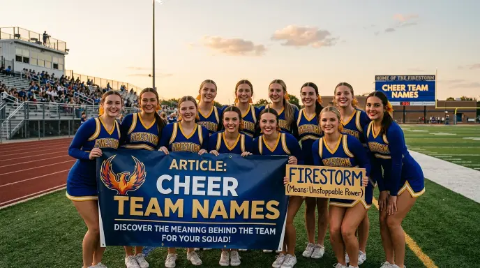 cheer team names
