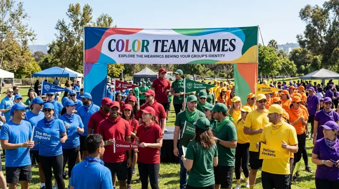 color team names