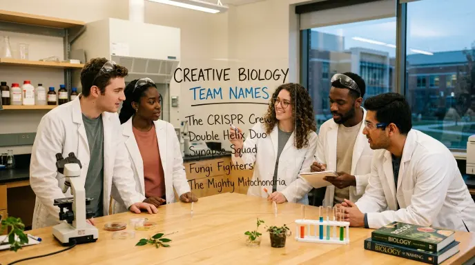 creative biology team names