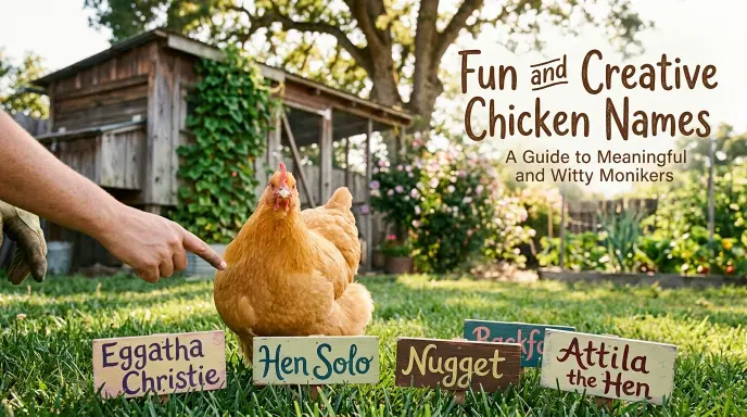 fun and creative chicken names