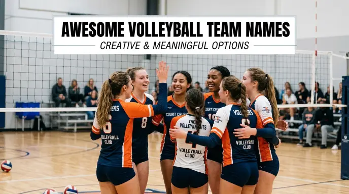 awesome volleyball team names