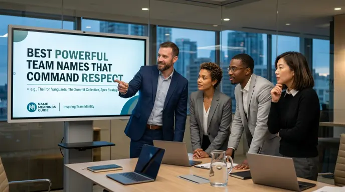 best powerful team names that command respect