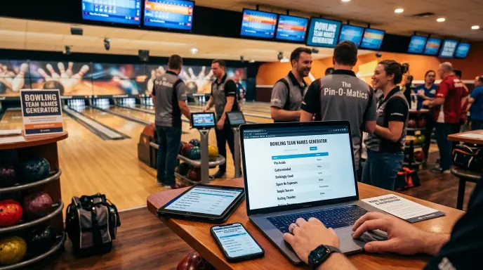 bowling team names generator