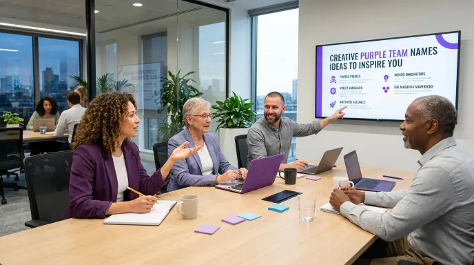 creative purple team names ideas to inspire you