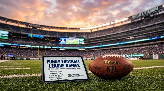 funny football league names