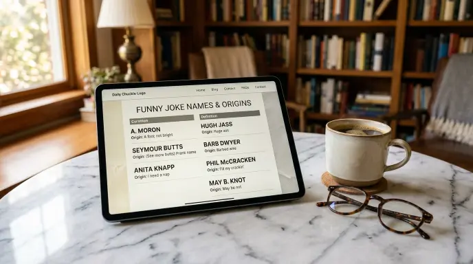 funny joke names