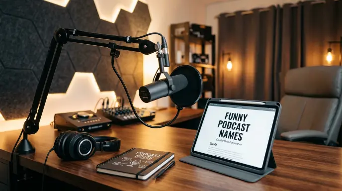 funny podcast names