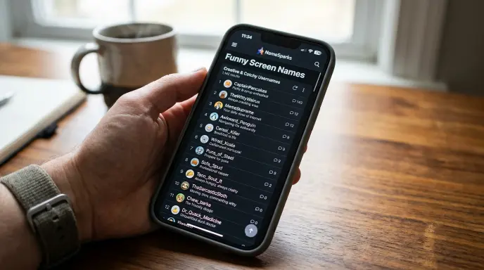 funny screen names