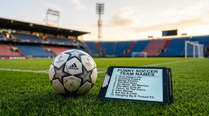 funny soccer team names