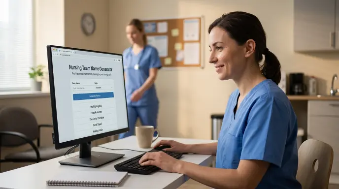 nursing team name generator