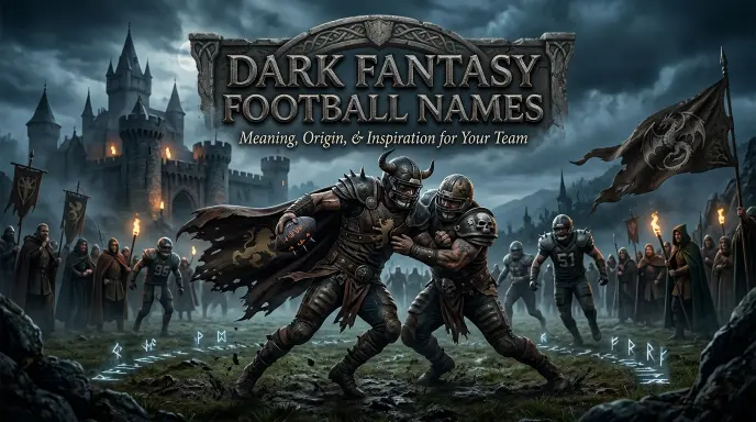 Dark Fantasy Football Names