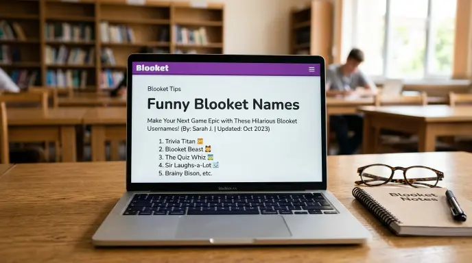 Funny Blooket Names