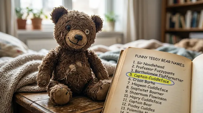 funny teddy bear names