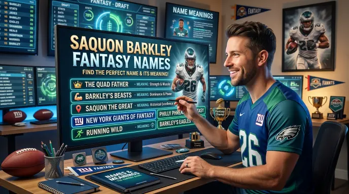 Saquon Barkley Fantasy Names