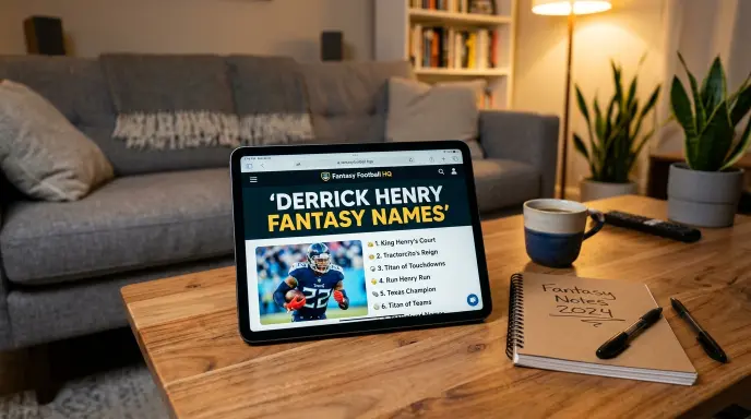 Derrick Henry Fantasy Names
